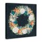 Stupell Industries Starfish and Nautical Seashell Wreath Canvas Wall Art